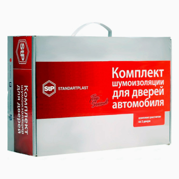 StP Комплект шумоизоляции для дверей эконом