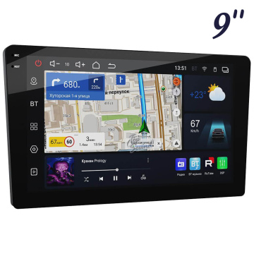 Prology Q-100 9"/4х55Вт/Android13/USB/ Navi//WiFi5.0/BT5.4