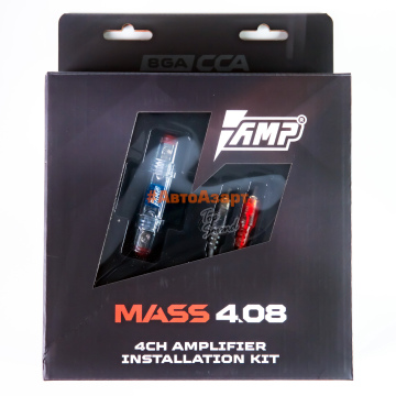 Установочный комплект для 4х канального усилителя AMP MASS 4.08