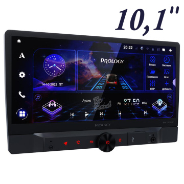Prology MPA-320 10.1"/4х60Вт/DSP/Android10/USB/ Navi/2SIM/WiFi5.0/BT5.0/CAN